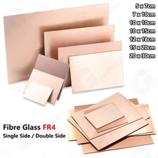 Copper Clad Laminate PCB Circuit Board Fibre Glass FR4 Single/Double Sided 1.5mm
