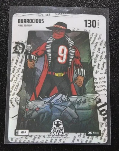 Bo Jackson Battle Arena Headliner Battlefoil Steel Burrocious #4 | Joe Burrow