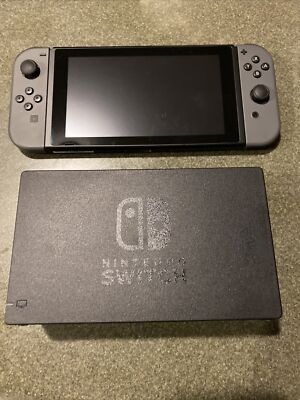 Nintendo Switch HAC-001(-01) 32GB Console with Gray Joy‑Con(no