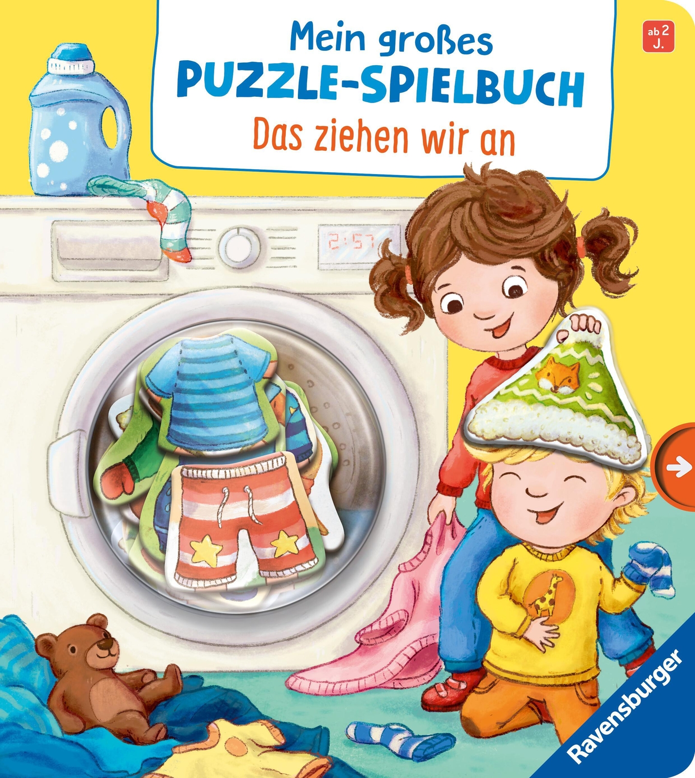 Thumbnail - Mein Großes Puzzle-spielbuch: Das Ziehen Wir An | Bookella | Buch | 12