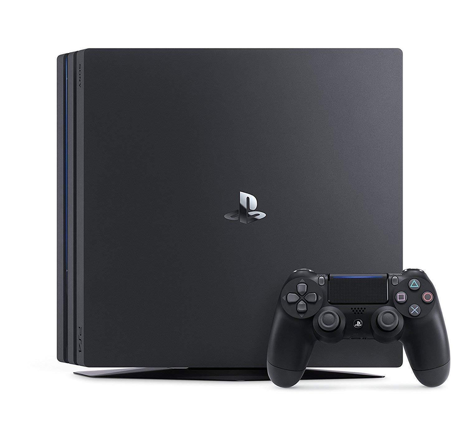 NEW Model SONY Playstation 4(PS4) Pro Game Console JET BLACK 1TB