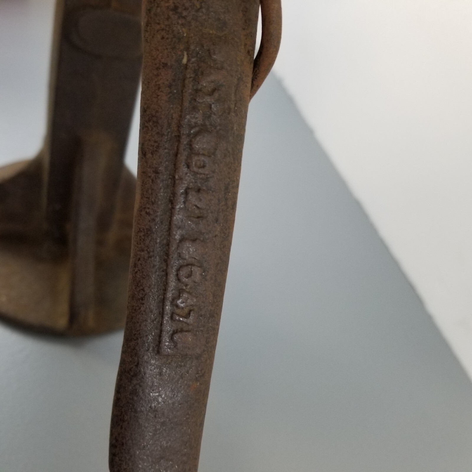 ANTIQUE 1940s Badger Malleable Jack Farm Machine Auto Car Train Pat. 2185476