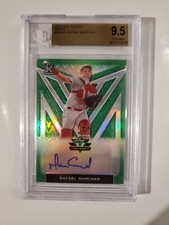 2020 Leaf Valiant Green Ref. Autograph Rafael Marchan 79/99 BGS 9.5 w/ 10 Auto