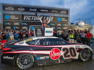 CHRISTOPHER BELL 2024 NEW HAMPSHIRE WIN RACED VERSION RHEEM 1/24 ARC PRE ORDER - Picture 5 of 5