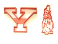 YOUNGSTOWN STATE UNIVERSITY PENGUIN PETE MASCOT LOGO COOKIE CUTTER USA PR1314