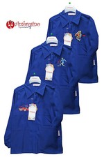 AMBROSINO Blueberry Elementary School Baby Jacket with Embroidery and Zipper