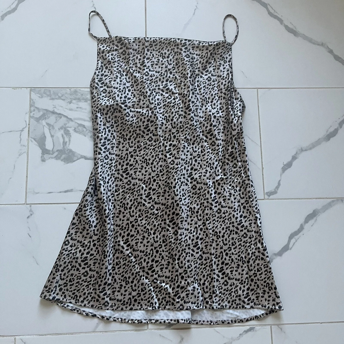 Princess Polly LEOPARD BETTA VANORE MINI DRESS US 6 eBay