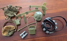 Vintage Hasbro  GI Joe Marx Stony Smith Action Man Action Figure Accessory Lot
