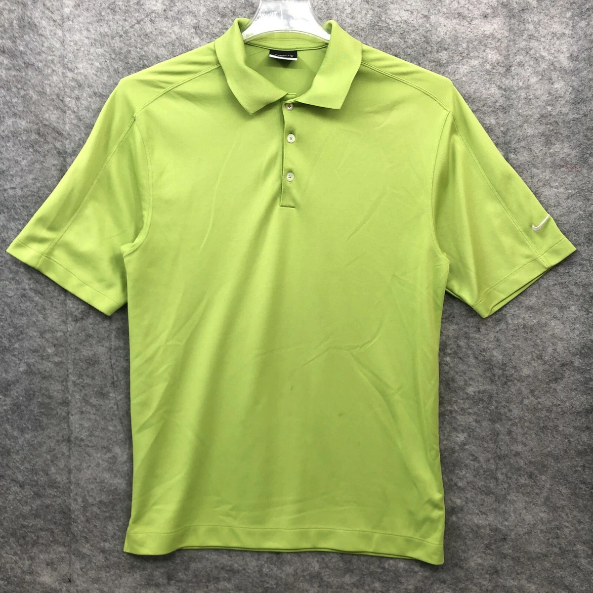 Lime green nike polo cheap