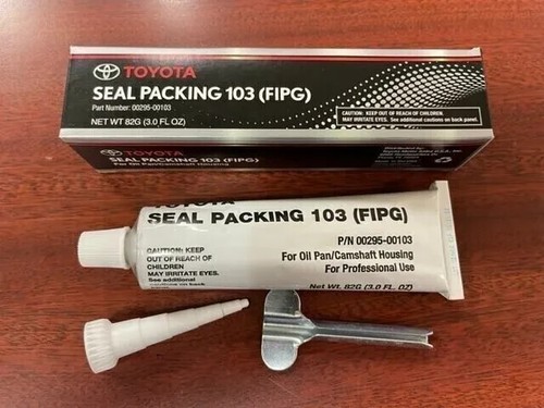 Toyota Lexus Oil Pan Sealer FIPG Seal Packing 103 00295-00103 - 第 1/6 張圖片