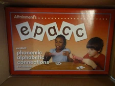 Attainment's EPACC Phonemic Curriculum Kit EPC-02 Components as Shown