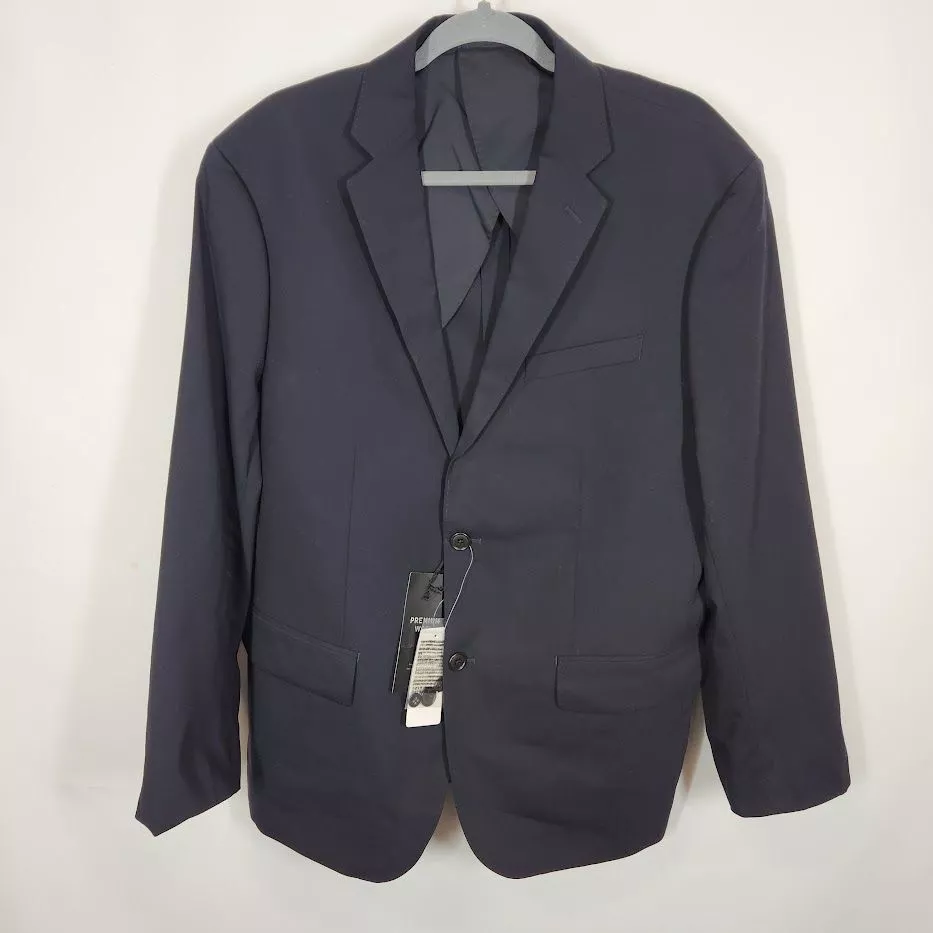 Uniqlo stretch wool slim fit best sale jacket