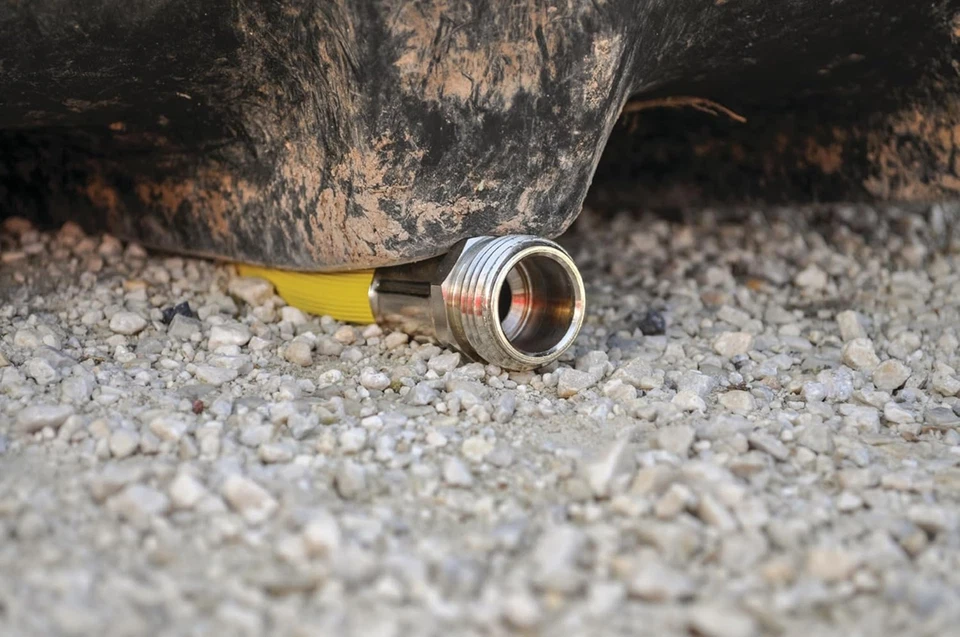 Manguera de jardín de goma premium Dramm ColorStorm, sin torceduras, 518 ráfaga PSI, 5/8"x50' Foto 3 de 4