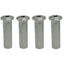 Deck Railing 3/8" Dome Head Stud Receiver Wire Cable Railing Stainless Steel 4PC