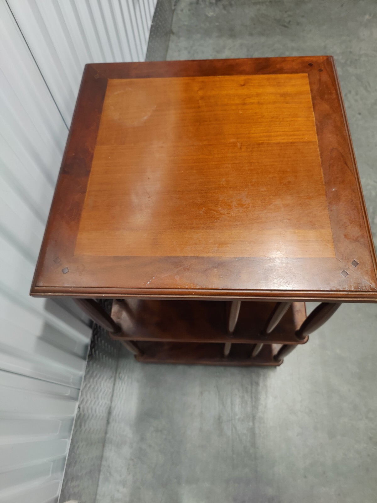 Preowned Beautiful Vintage Revolving Bookcase eBay