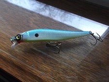 Lurehoor's Custom Painted Luck E Strike RC STX2,3.75",Suspending, Citrus