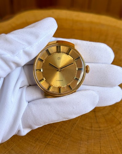 ¡Original! Reloj Vostok Stadium Chapado en Oro Juegos Olímpicos Soviéticos 1980 -SERVIDO- - Imagen 18 de 23