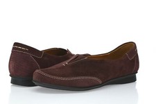 Taos Marvey 235635 Women's Bordeaux Suede Slip On Shoes size 6-6.5 M EU37 