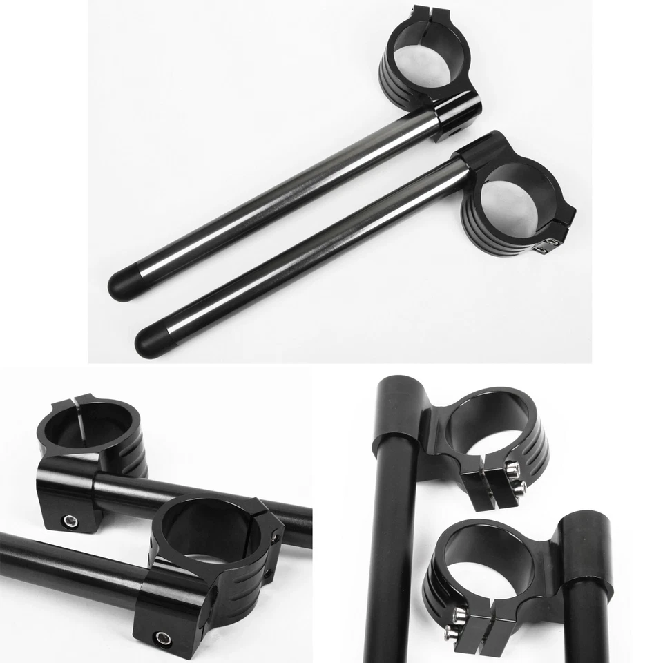 Normal 50mm Clip-ons Handle Bar For Yamaha YZF R1 1998-2018 / YZF R6 2005-2018 - Image 2 of 4