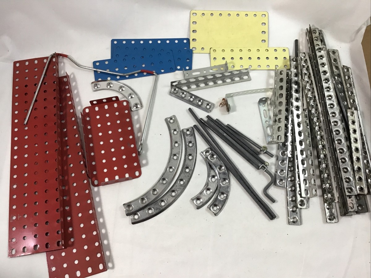 AC Gilbert Engineer Motorized Erector Set Incomplete Parts Only | eBay