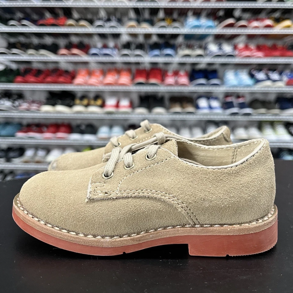 Zapatos de vestir Sperry Top Sider Caspio Bronceado Gamuza Oxford para niños Talla 7,5 Foto 3 de 4