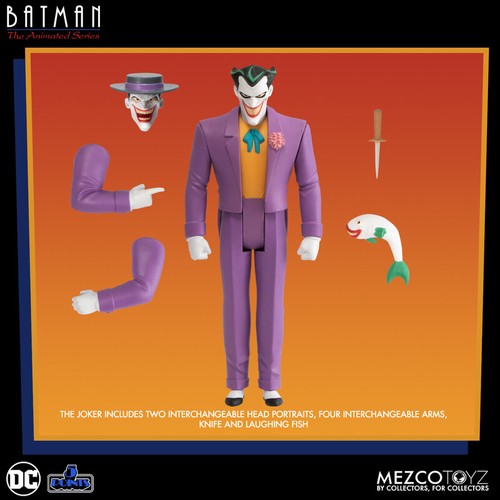 Batman The Animated Series 5 Points Joker 3.75" Figure - Mezco Toys - Picture 2 of 3