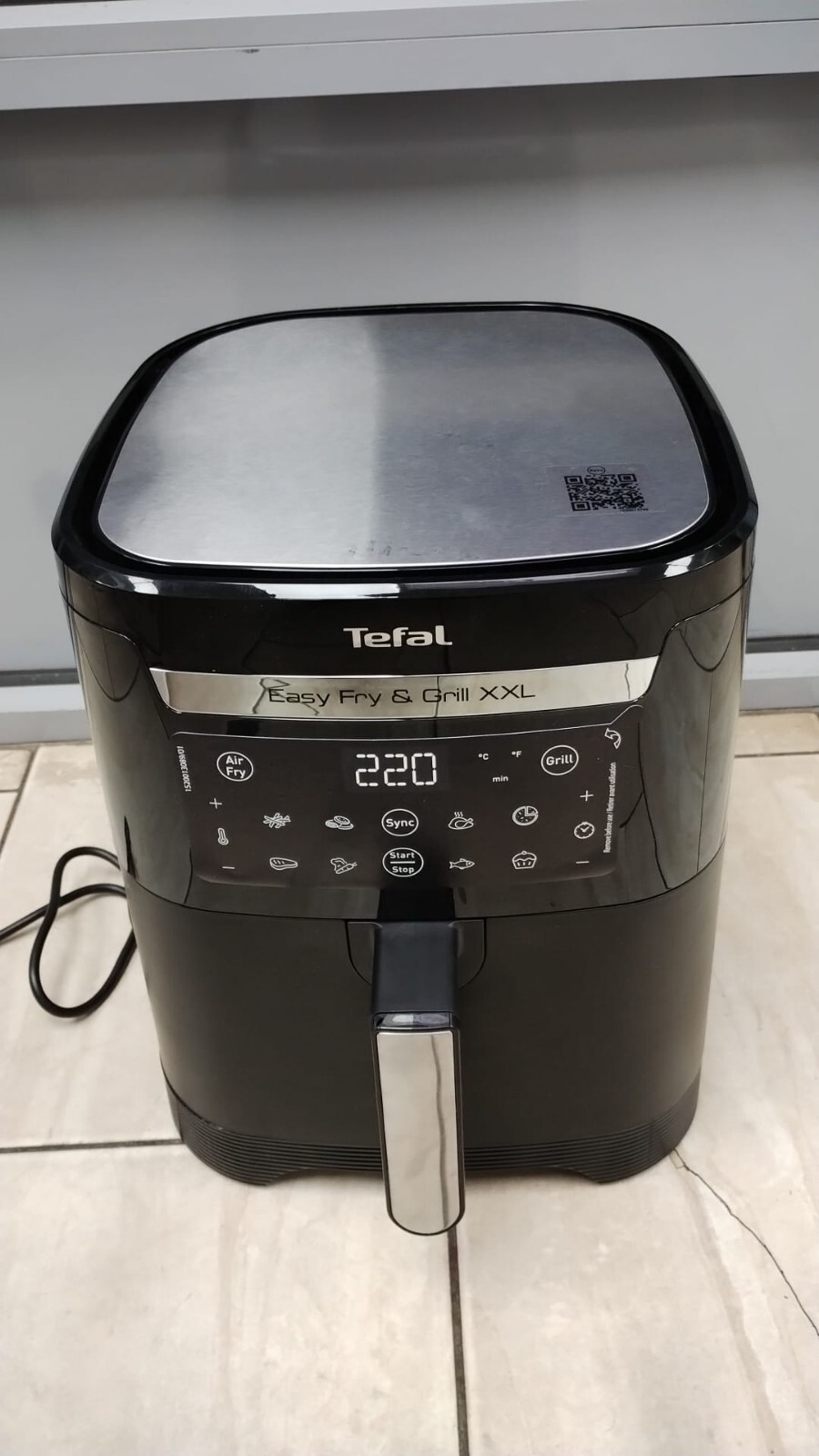 Tefal Easy Fry XXL 2in1 Digital Dual Air Fryer & Grill, 6.5L or 3.25L