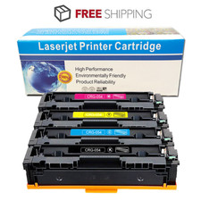 4 Toner Cartridge for Canon 054 Color Imageclass MF640C MF644cdw MF642cdw LBP620
