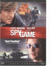 No Disc ORIGINAL COVER ART Spy Game 2001 FS DVD Cover Robert Redford Brad Pitt