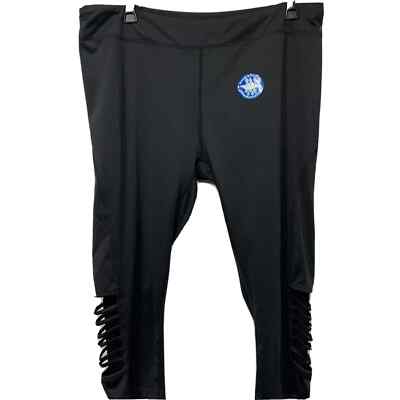 Zone Pro NWOT black moisture wicking cropped athletic pants Plus Size 3X