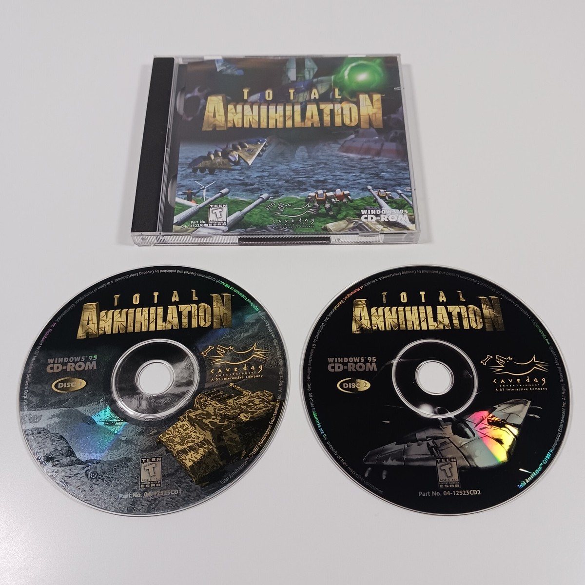 PC Game Lot - Total Annihilation, Core Contingency, Kingdoms