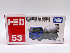 UK Stock - Tomica No.053 Nissan Diesel Quon Mixer Car (Takara Tomy) (HK Version)