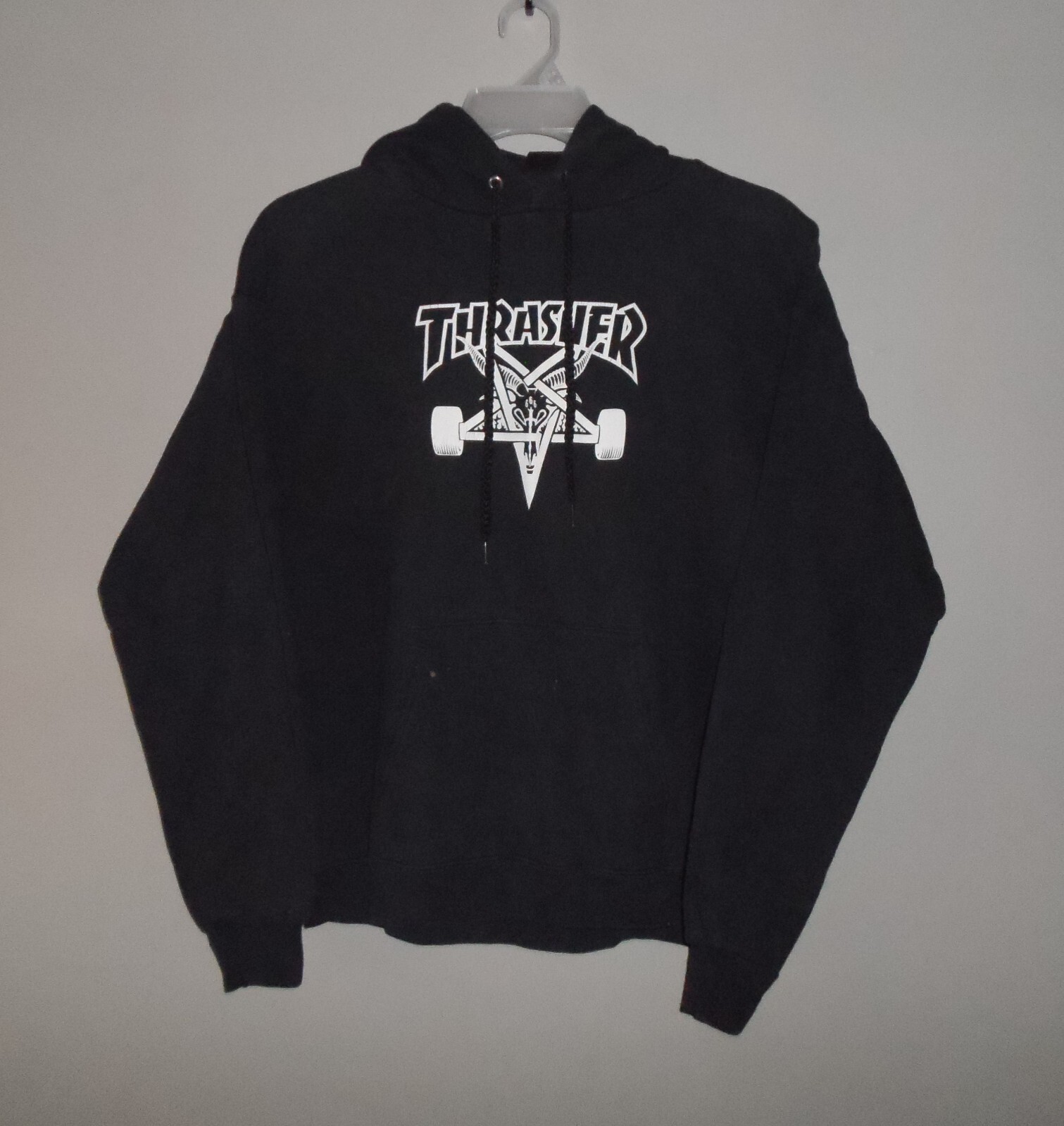 Thrasher 666 Devil Satan Goat Pullover Hoodie Swe… - image 1