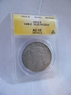 1922 ANACS AU55 Details Graded Silver Peace Dollar VAM-2 Glue Residue