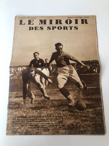 Rare Miroir Des Sports N°367 – France Italie 1927 – Italia