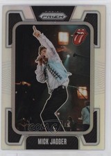 2025 Panini Prizm The Rolling Stones Silver Prizm Mick Jagger #50 0nr3