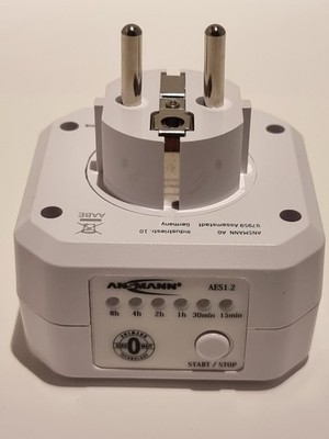 ANSMANN Timer Steckdose - Energiesparsteckdose mit Countdown 230V 2500W