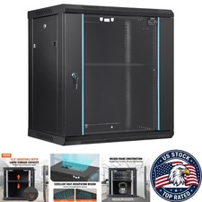 200 lbs Capacity Wall Mounted IT Cabinet - Space-Saving Design and Security