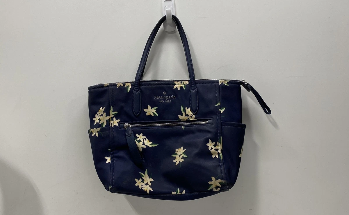 kate spade new york Nylon Exterior Blue Bags & Handbags for Women