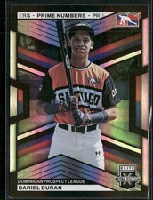 2023 Panini Elite Extra Edition #199 Dariel Duran Prime Numbers A #/200