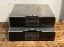 Lot of 2 Kenwood/JVC 6 CD Magazine Cartridge for CD Changers VTG