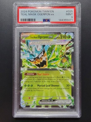 Teal Mask Ogerpon ex 025/167 Sv06: Twilight Masquerade Holo for sale online 