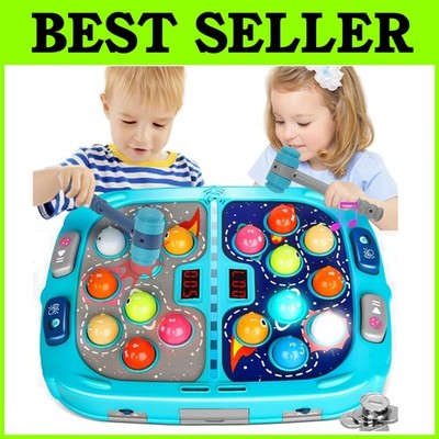 Whack Game Mole for Toddlers, Interactive Toy with Sound