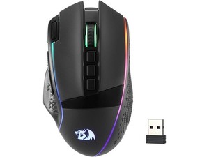 Redragon M991 Wireless Gaming Mouse, 26000 DPI 3-Mode Gamer Mice w/Rapid Fire Ke