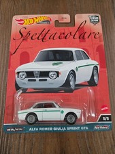 Alfa Romeo Giulia Sprint GTA 5/5 Spettacolare Hot Wheels 2023 HKC50 white (DR)