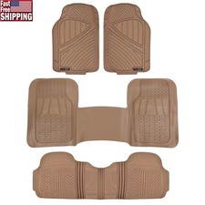 Heavy Duty Floor Mats Car SUV Van Waterproof Custom Fit 3 Rows Stain Resistant