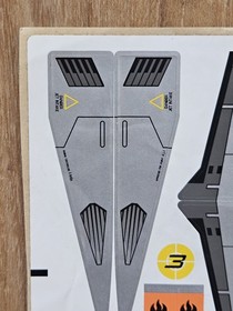 ORIGINAL 2008 AGENTS LEGO STICKER SHEET FOR 8630 Mission 3 Gold Hunt