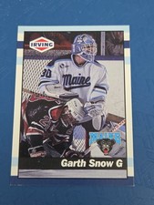 1992-93 Irving (NCAA) #33 Garth Snow Maine Black Bears HOCKEY Card 1N