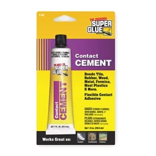 SUPER GLUE T-CC48 Contact Cement,1 fl oz,Tube 3EHR7