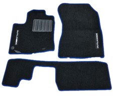 2024 Mitsubishi Outlander Phev Carpet Floor Mat 3 Piece Set W Blue Trim Oem